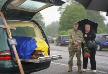У Дрогобицькій громаді попрощалися з полеглим захисником Степаном Романським