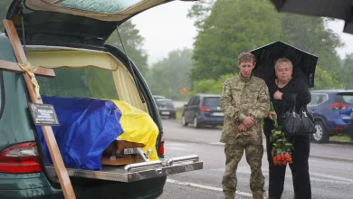 У Дрогобицькій громаді попрощалися з полеглим захисником Степаном Романським