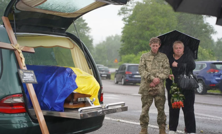 У Дрогобицькій громаді попрощалися з полеглим захисником Степаном Романським