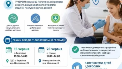 У Лопатинській громаді в червні працюватиме мобільна бригада вакцинації
