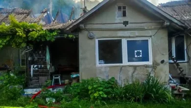 У селі Галицьке на Золочівщині вогнеборці врятували житловий будинок від пожежі