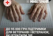 Ветерани війни з втратою зору зможуть отримати допомогу на побутову техніку