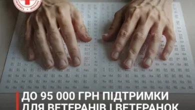Ветерани війни з втратою зору зможуть отримати допомогу на побутову техніку