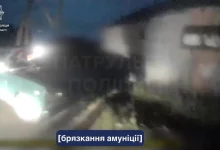 На Львівщині нетверезий водій ВАЗ збив дорожній знак і отримав кілька протоколів