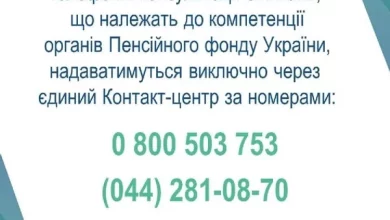 Жителям Львівщини консультації Пенсійного фонду нададуть через єдиний Контакт-центр