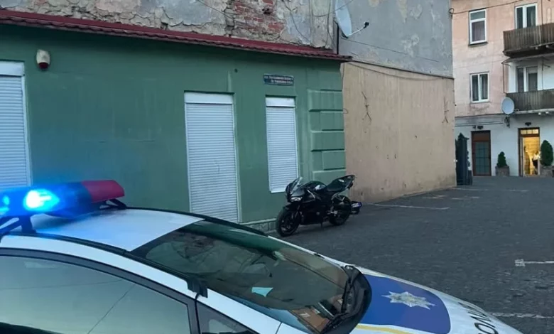 У Львові патрульні виявили мотоцикл, який перебуває в міжнародному розшуку