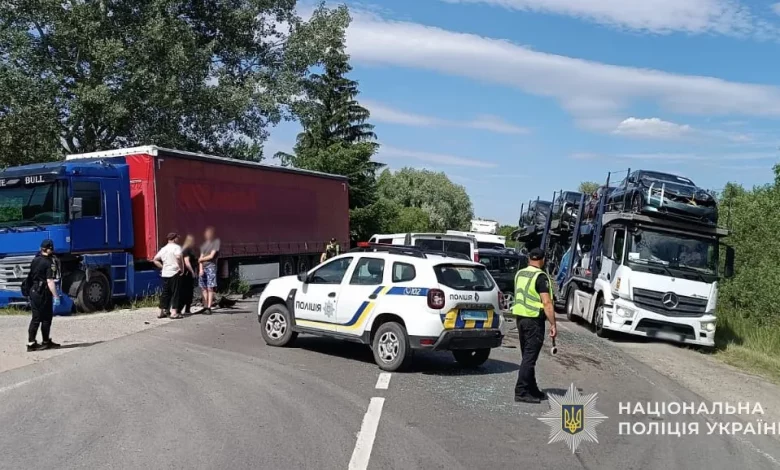 На трасі Ковель–Жовква у Львівському районі внаслідок ДТП травмовано двох людей