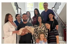 У Львові 42-річна Анна народила дев’яту дитину в лікарні святої Анни
