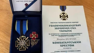 Старшого солдата Михайла Василіва посмертно відзначили «Комбатантським хрестом»