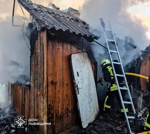 На Стрийщині під час пожежі в літній кухні загинув чоловік