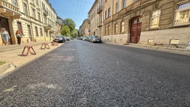 У Львові відкрили для приватного транспорту першу відремонтовану ділянку вул.
