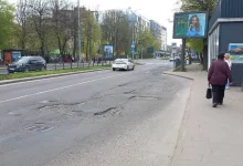 На проспекті Чорновола у Львові на вихідних ремонтуватимуть дорогу з реверсним рухом