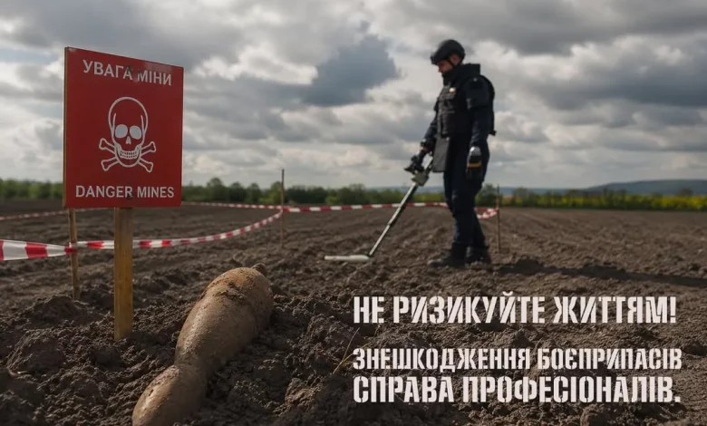 На Золочівщині піротехніки знищили мінометну міну часів Другої світової