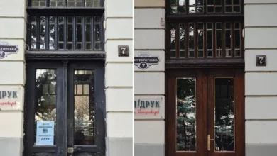 У Львові відреставрували дерев’яну браму початку ХХ століття на вул.