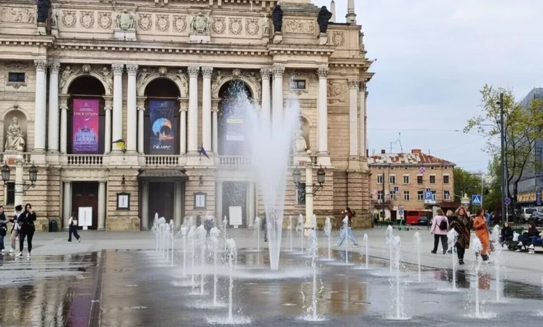 У Львові 26 червня не працюватиме фонтан біля Оперного театру
