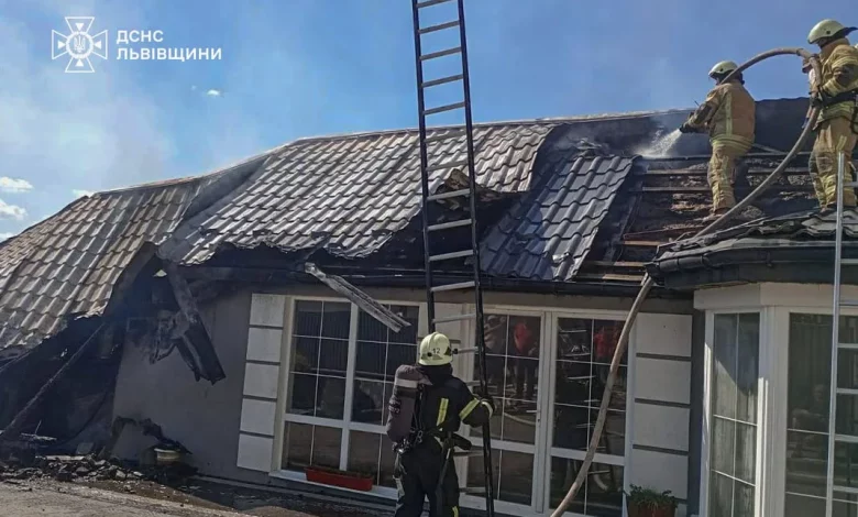 На Самбірщині вогнеборці не допустили займання житлового будинку