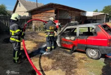 На Шептицькому районі за день загорілися два автомобілі