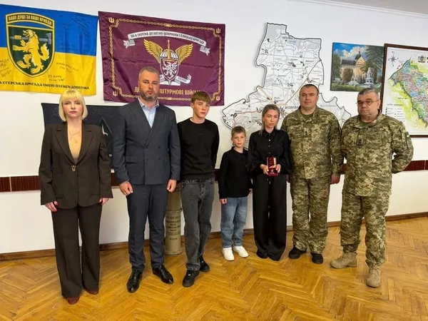 Максима Горбоноса із Жовкви посмертно нагородили орденом «За мужність»