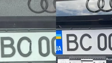 На Львівщині водій із зміненим номерним знаком отримав штраф