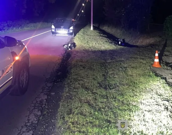 За добу на Львівщині двоє мотоциклістів та пасажири травмувалися у ДТП