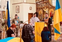 Новороздільська громада попрощалася із захисником Тарасом Колодієм