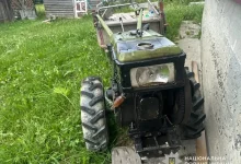 У Стрийському районі 12-річний хлопчик травмувався під час керування мотоблоком