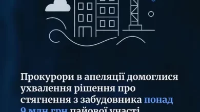 Апеляційний суд зобов’язав львівського забудовника повернути понад 9 млн грн пайової участі
