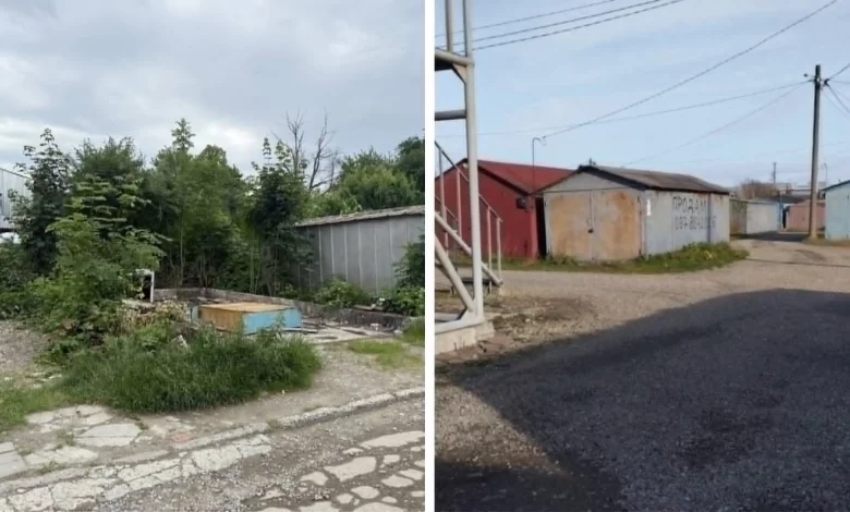 У Дрогобичі впорядковують гаражі на комунальних землях