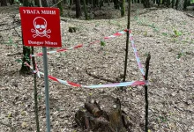 На Золочівщині піротехніки ДСНС знищили артснаряд часів Другої світової війни