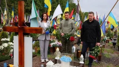 На Львівщині вшанували загиблих Героїв з Херсонщини та відзначили річницю центру підтримки ВПО