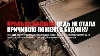 У Сокалі загорілася пральна машина в житловому будинку