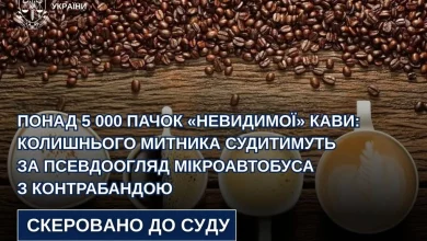 Колишнього інспектора митного поста «Угринів» судитимуть за псевдоогляд мікроавтобуса з кавою
