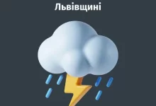 Через грозу на Львівщині знеструмлено понад сотню населених пунктів
