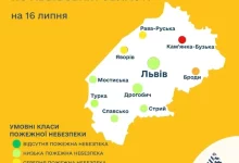 Прогноз пожежної небезпеки на 16 липня: у Кам’янці-Бузькій очікується надзвичайний рівень