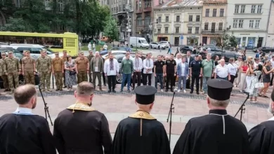 У Львові на площі Галицькій відзначили День Української Державності