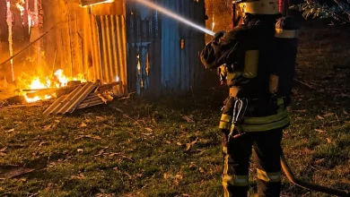У селі Лопушно на Самбірщині згорів дерев’яний житловий будинок