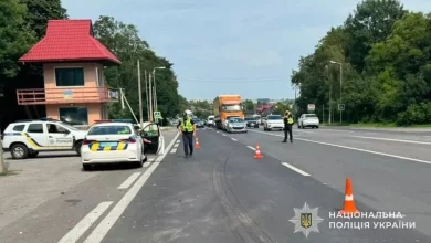 Поблизу Львова на трасі Львів–Шегині травмувався водій Skoda Fabia