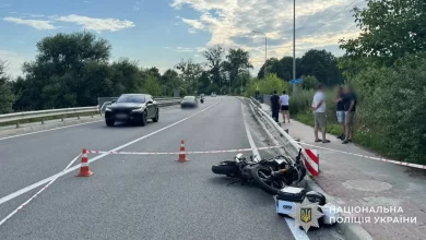 У Пустомитах мотоцикл наїхав на 14-річну пішохідку, відкрито кримінальне провадження
