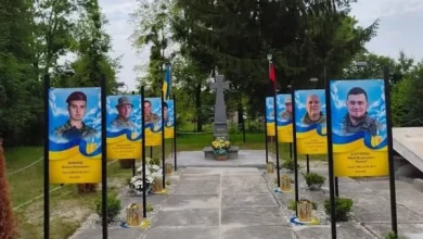 У селі Лугове на Золочівщині відкрили Алею слави захисникам