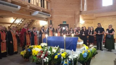 У Стрию попрощалися із захисником України Сергієм Медюхом