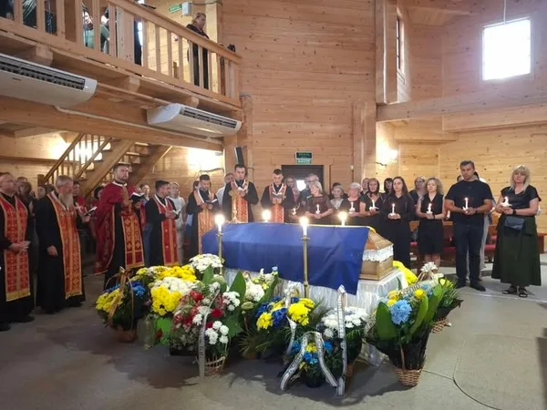 У Стрию попрощалися із захисником України Сергієм Медюхом