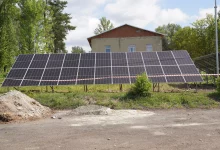 У Стебницькій міській лікарні запустили гібридну сонячну електростанцію для інфекційного відділення