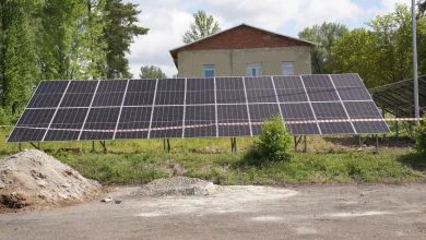 У Стебницькій міській лікарні запустили гібридну сонячну електростанцію для інфекційного відділення