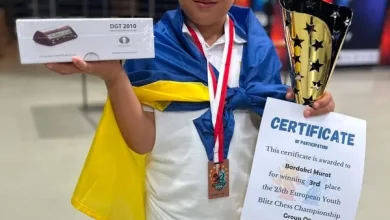 Юний трускавчанин Мурат Бардакчи виборов бронзу юнацького чемпіонату Європи з бліцу