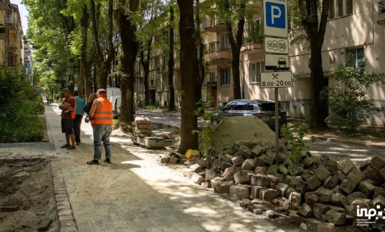 У Львові оновлюють вулицю Івасюка в межах проєкту «Медичний квартал»