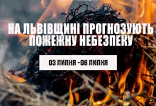 На Львівщині оголосили надзвичайну пожежну небезпеку 3–6 липня