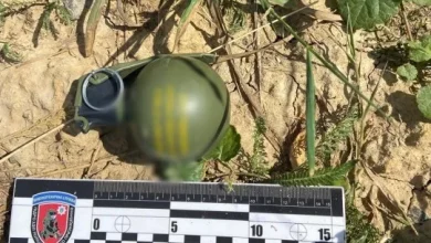 У Львові на вулиці Пасічній вилучили предмет, схожий на навчальну гранату