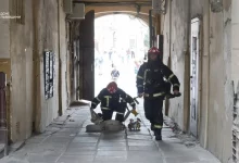 У центрі Львова загасили пожежу в підвалі житлового будинку
