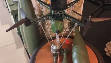 «Українська бронетехніка» представила новий ударний FPV-дрон UB80D10-EFP