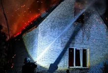 У селі Бісковичі на Самбірщині під час пожежі будинку загинула жінка